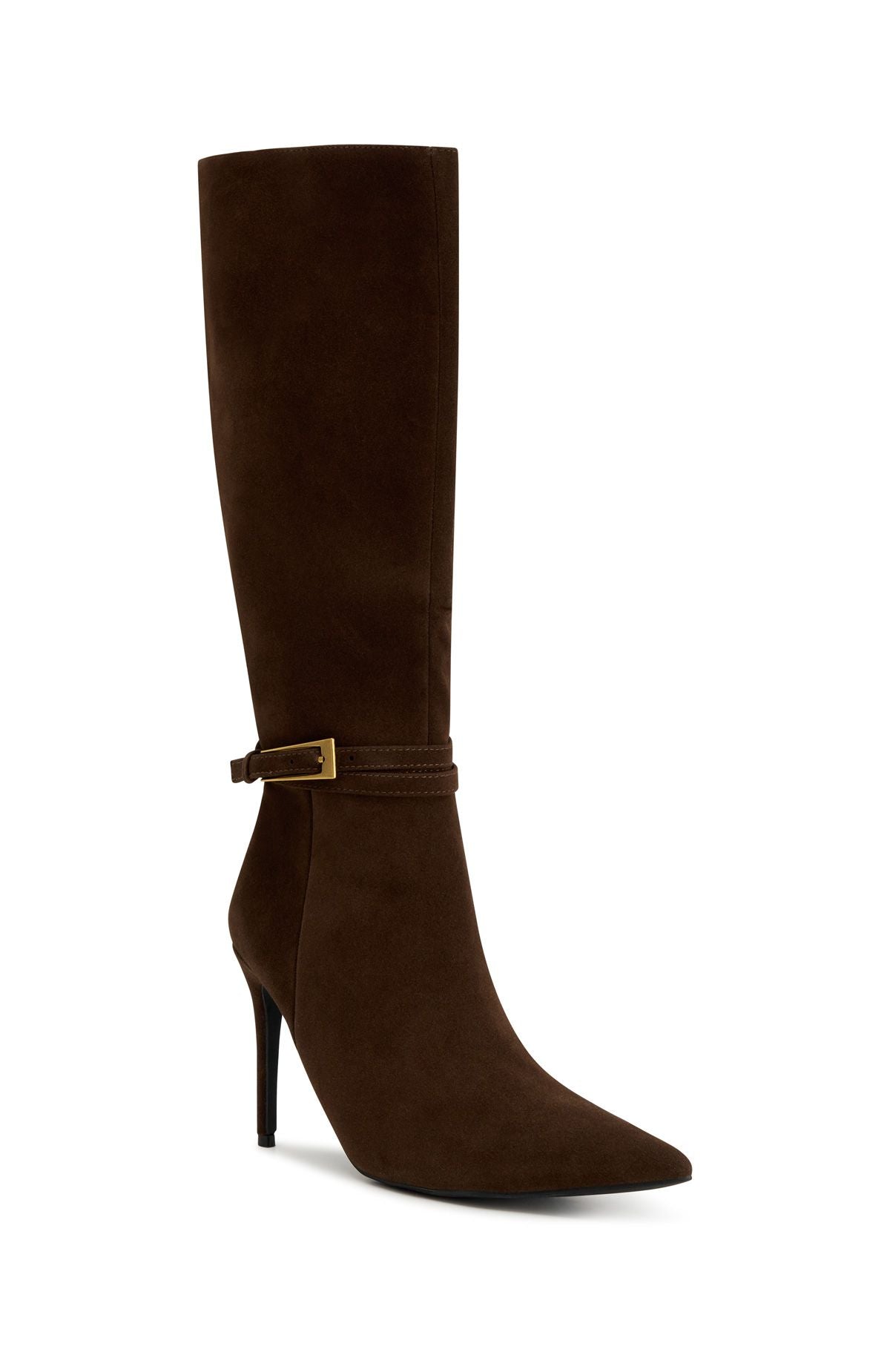 Pointed Toe Stiletto Knee-High Boots