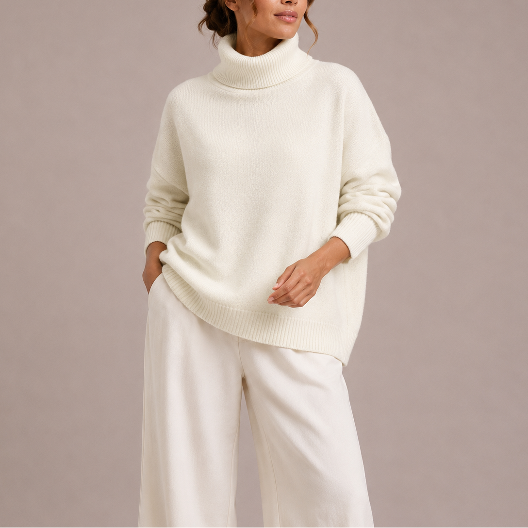 Oversized Turtleneck Sweater