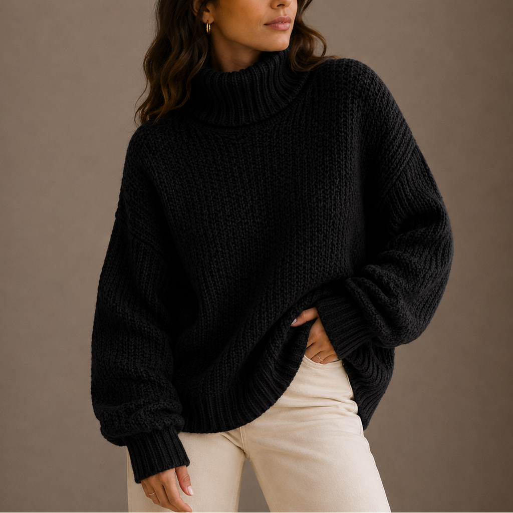 Chunky Turtleneck Sweater