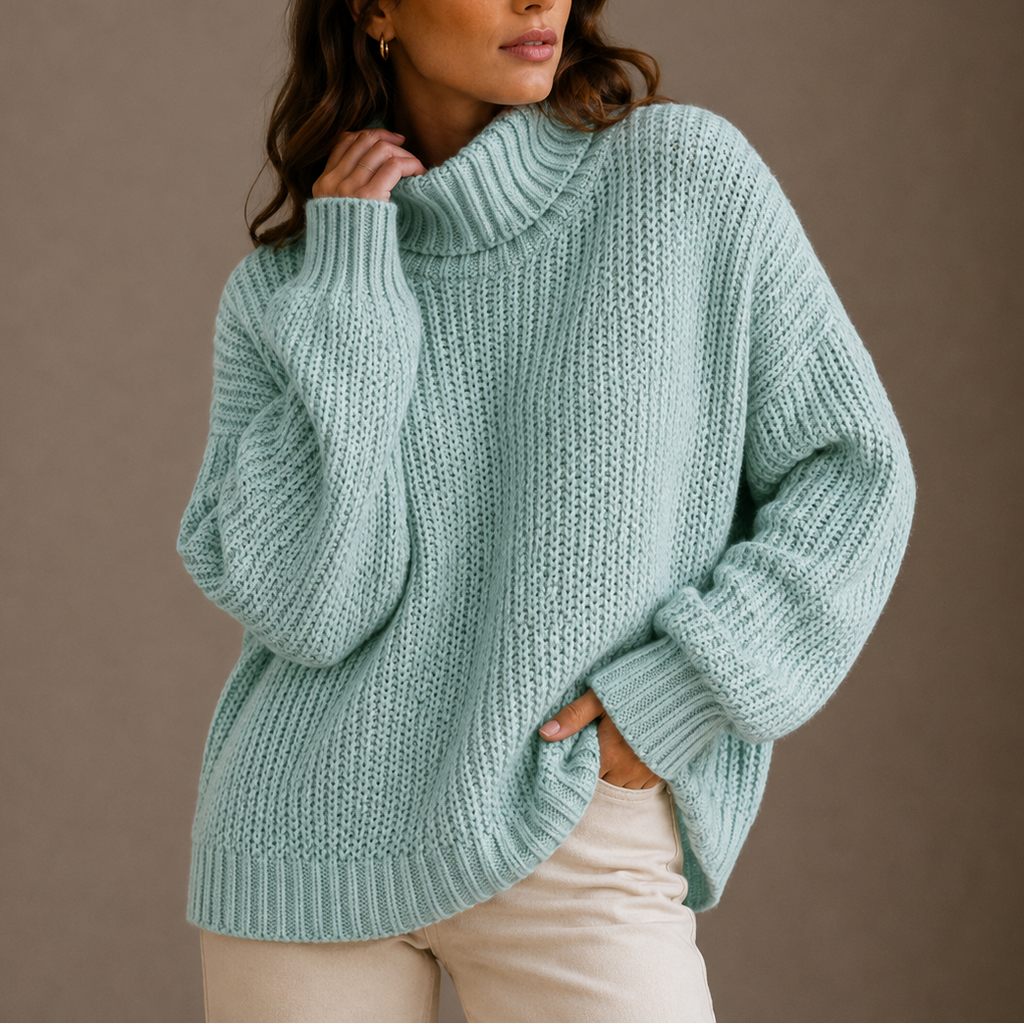 Chunky Turtleneck Sweater
