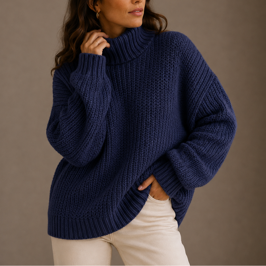 Chunky Turtleneck Sweater