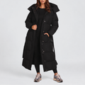 Women's Long Hooded Puffer Coat