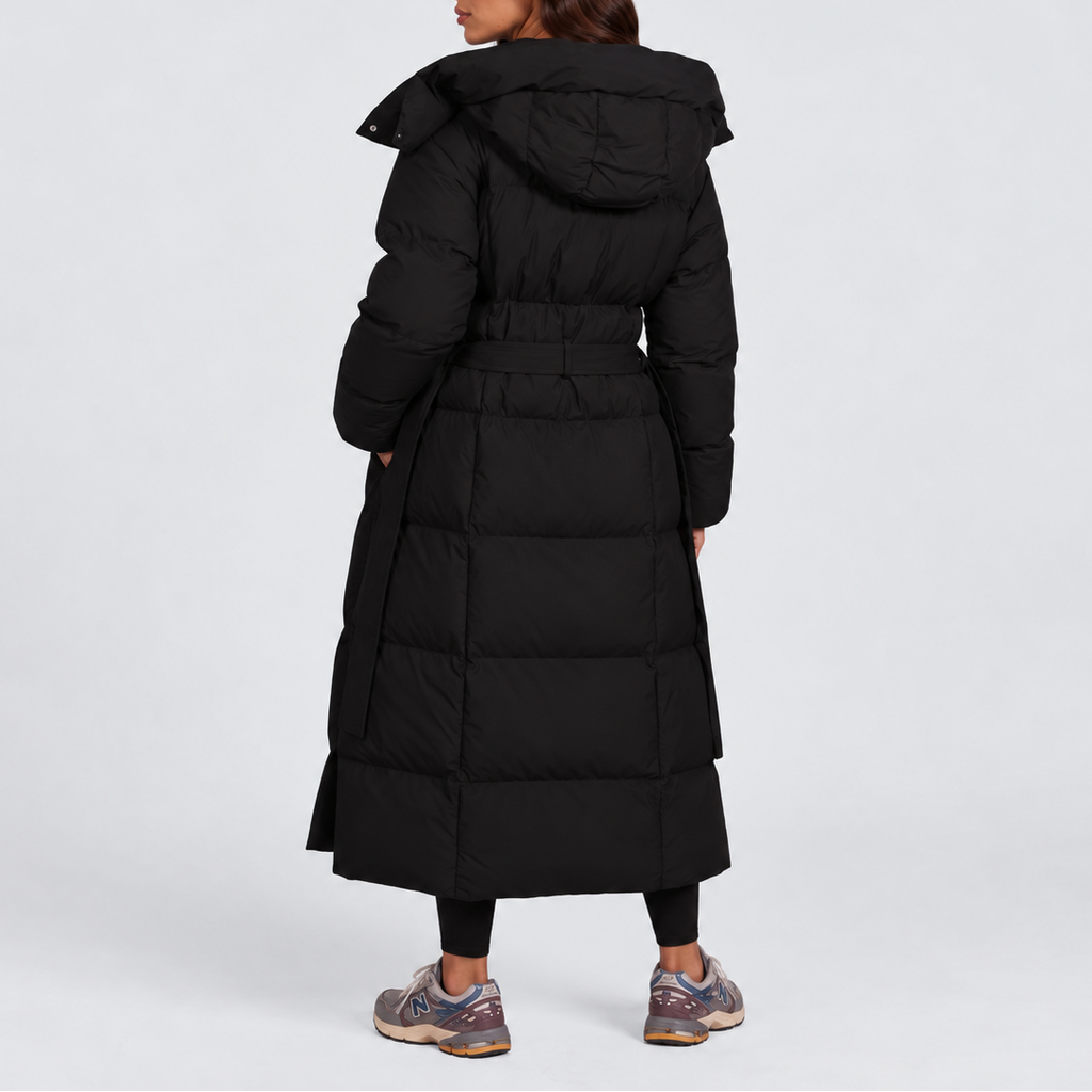 Women's Long Hooded Puffer Coat