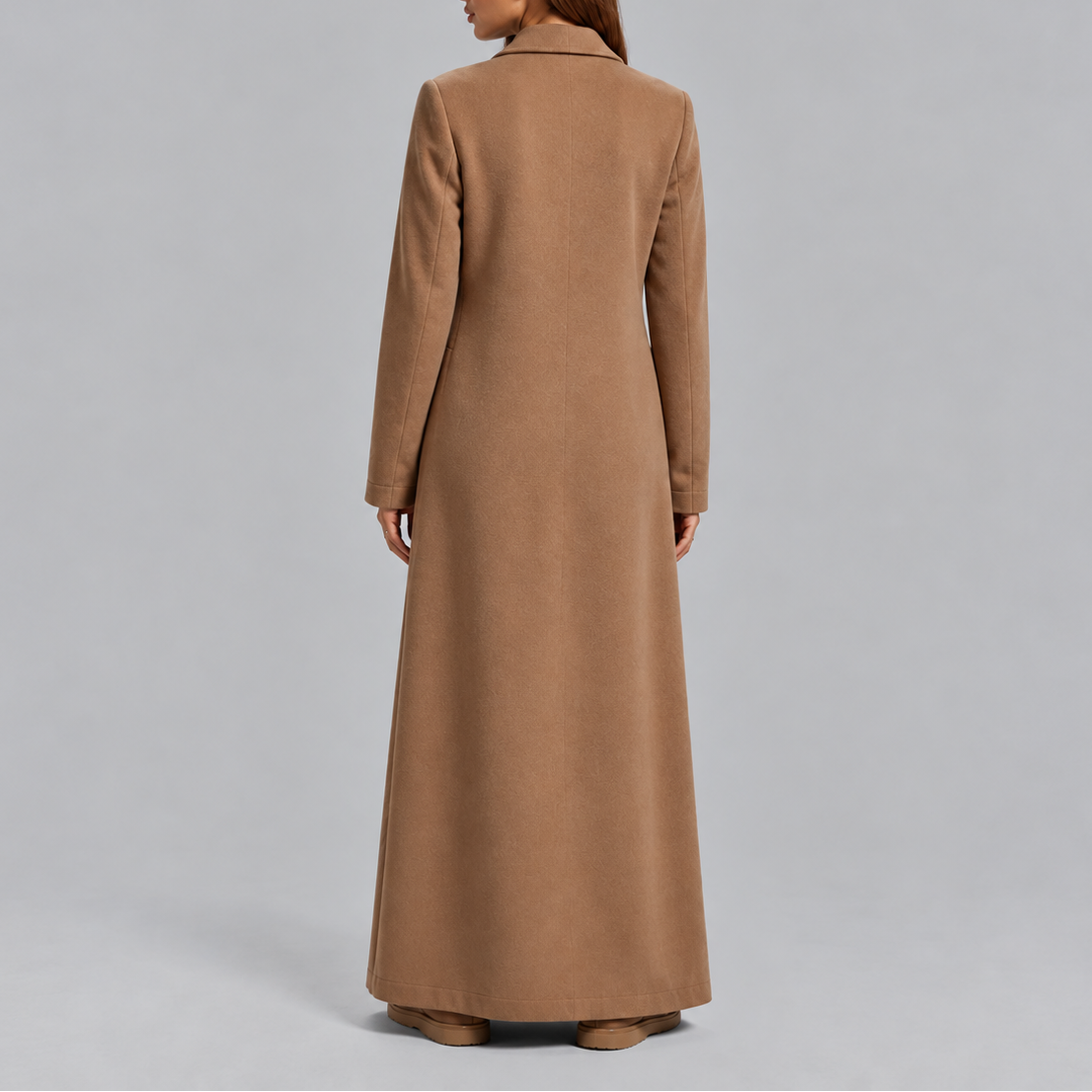 Longline Double-Breasted Coat