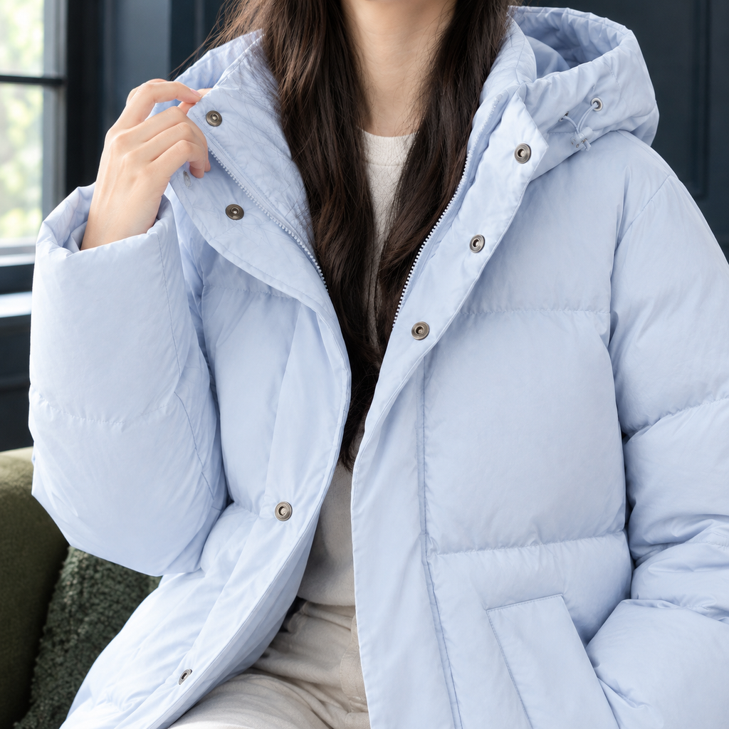 Hooded Down Puffer Jacket