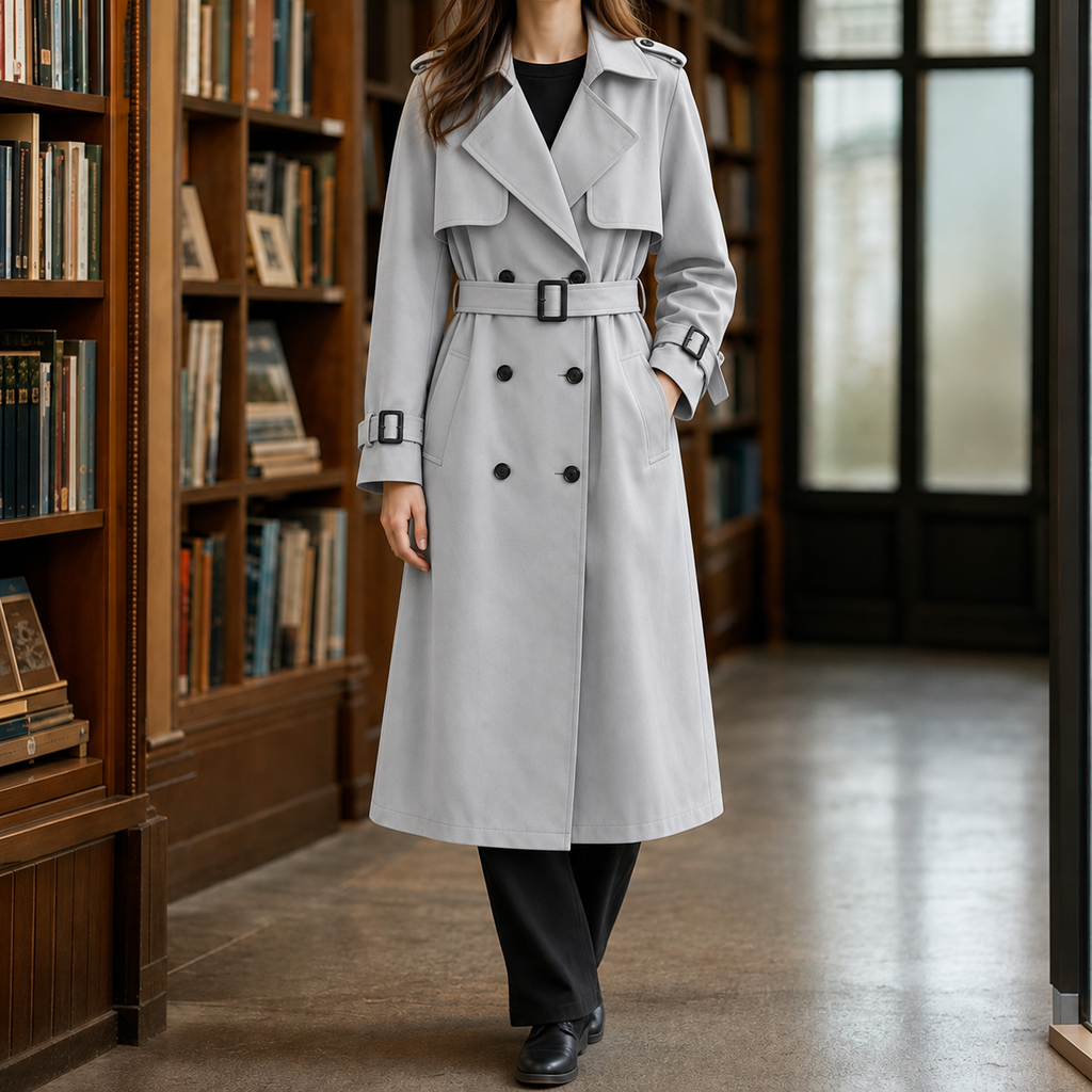 Belted Tailored Overcoat