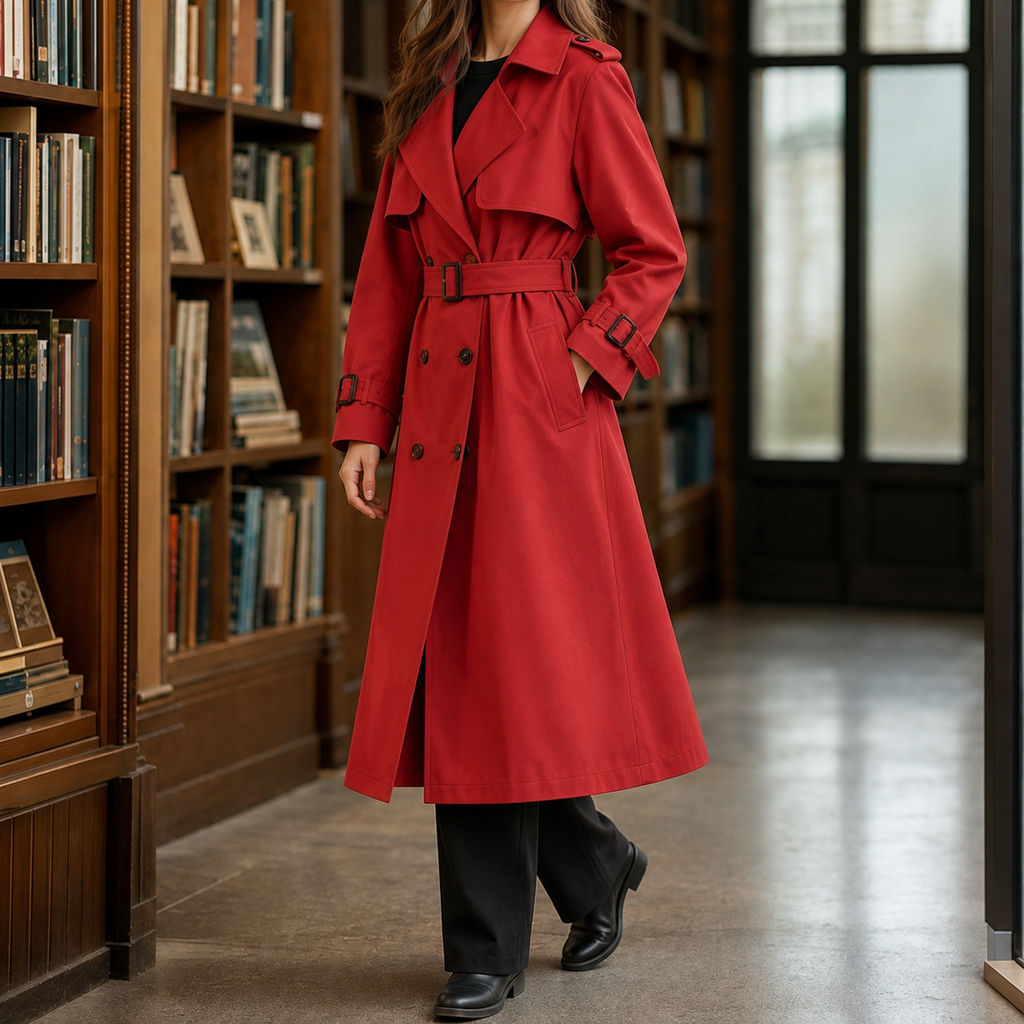 Belted Tailored Overcoat