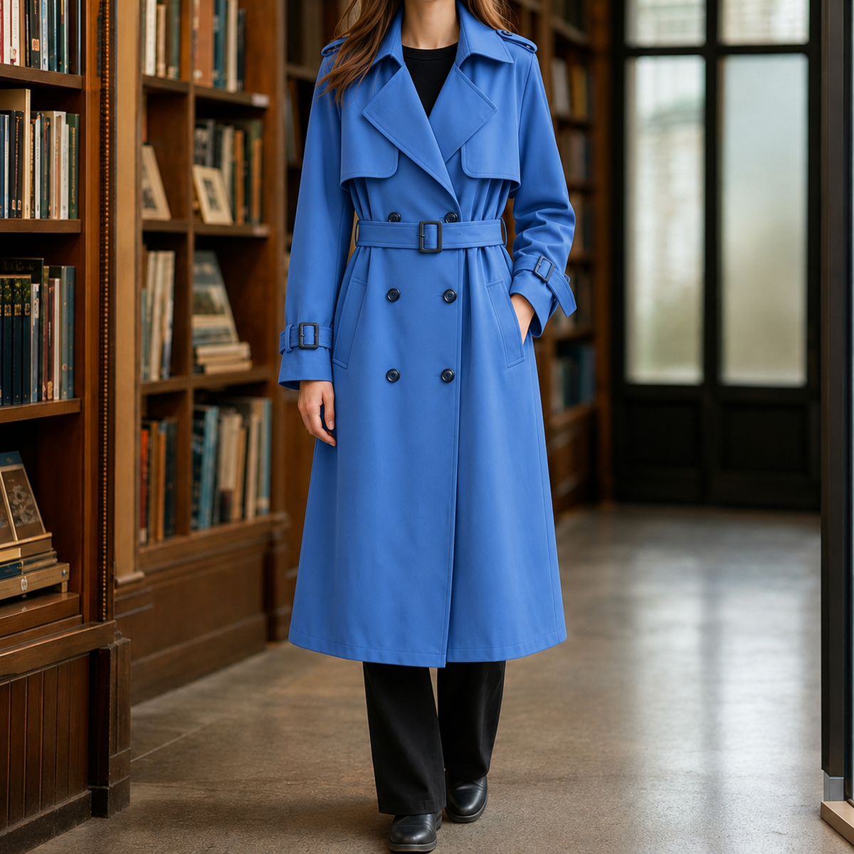 Belted Tailored Overcoat