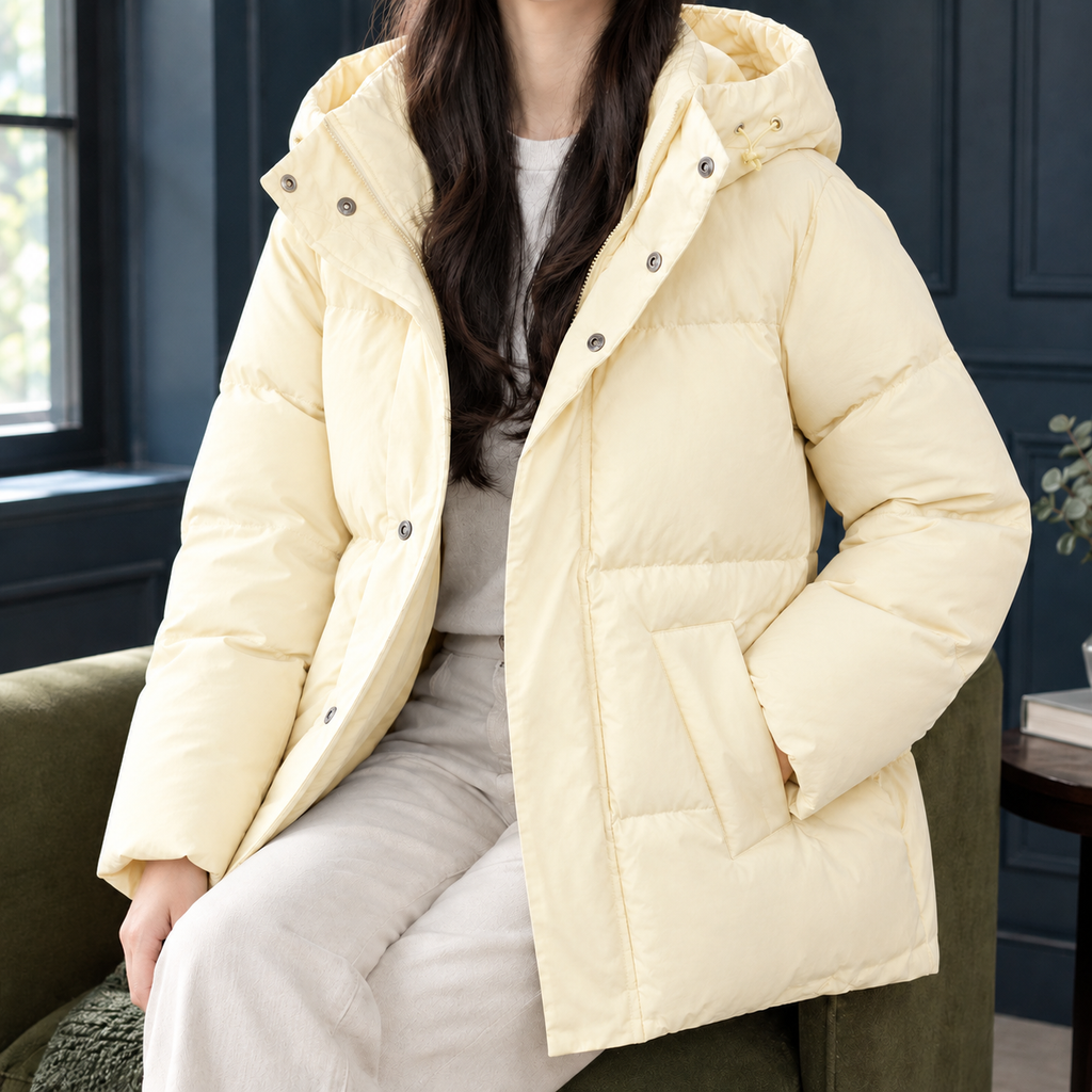 Hooded Down Puffer Jacket