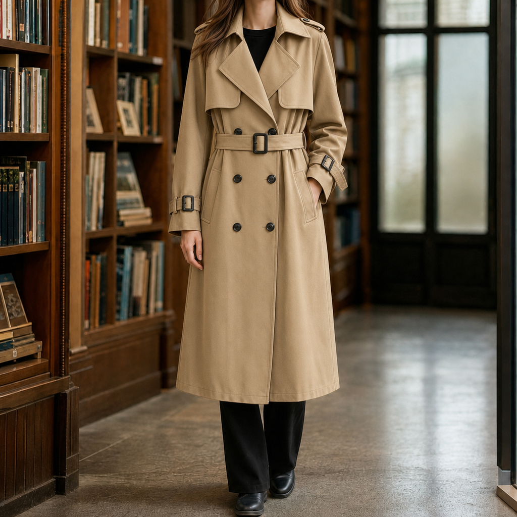 Belted Tailored Overcoat