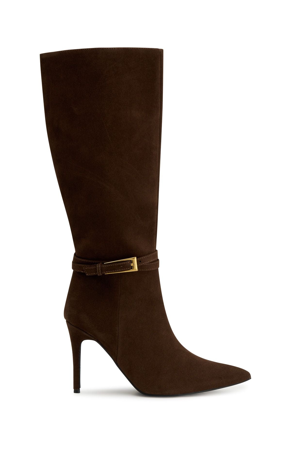 Pointed Toe Stiletto Knee-High Boots